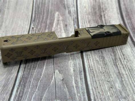 For a Glock 19 Complete Louis Vuitton Custom Slide gen3 RMR .